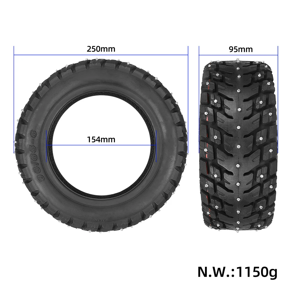 Scooter Adventure Essential Snow Offroad Vacuum Tires Sized at 90/65 6 for Optimal Use on For Zero & Ten X Models