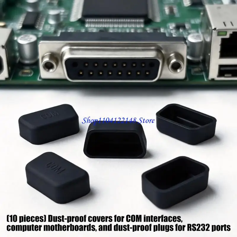 P9FA 14X5Mm Silicone Dust Cap For Computer RS232 Male Interfaces For Office And Home