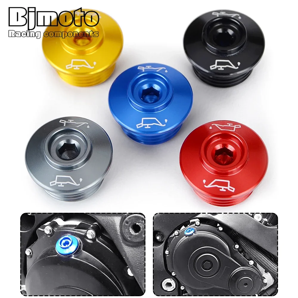 

For BMW S1000R S1000RR S 1000 R S1000XR 2015-2019 Motorcycle Accessories CNC Engine Oil Filler Screw Cover Plug M24*2