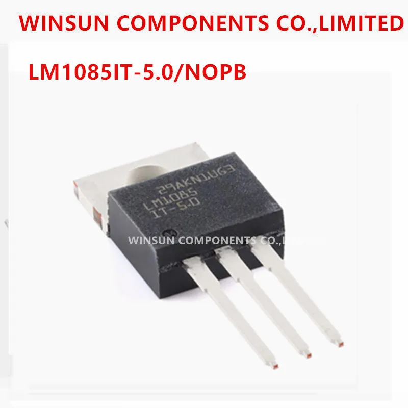 (5piece)100% new imported original  LM1085IT-5.0/NOPB TO-220-3 5V 3A