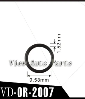 500pcs Fuel Injector FKM ORings O-Rings Top Quality Fuel Injector Repair Service Kits  9.53*1.52mm OR-21037