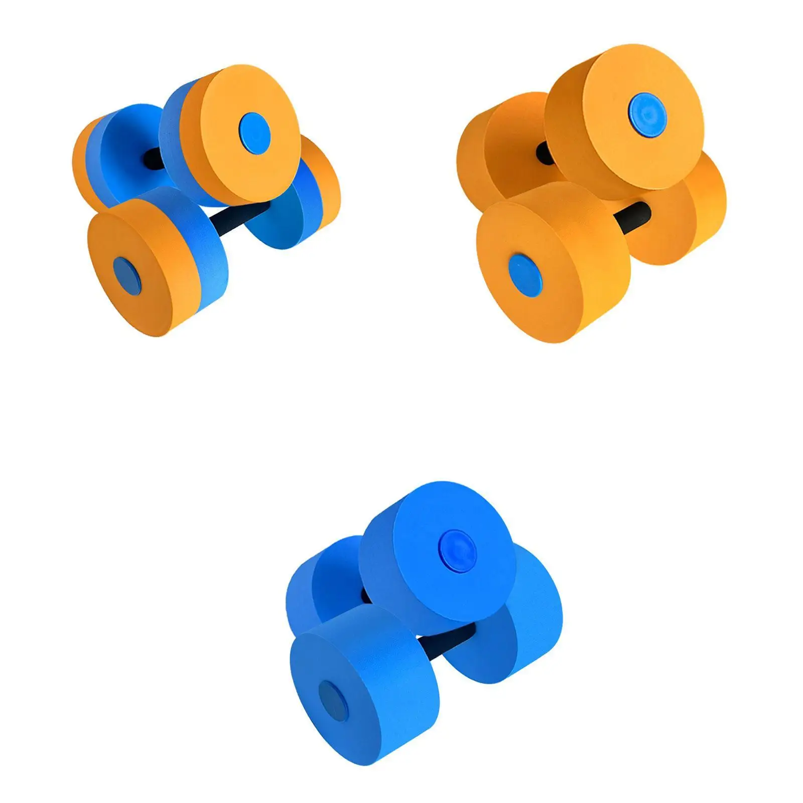 

Aquatic Exercise Dumbbells Portable Swim Training Swimming Pool Fitness Adults Water Sports Aerobic Equipment EVA Water Dumbbell