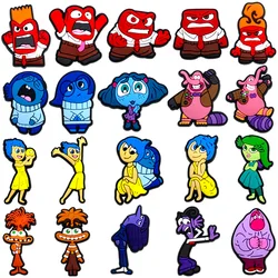 1pcs Disney Inside Out Cartoon Series shoe Charms Designer for Shoe Charms Accessories for Classic Clog Kids Gift Hot Sale