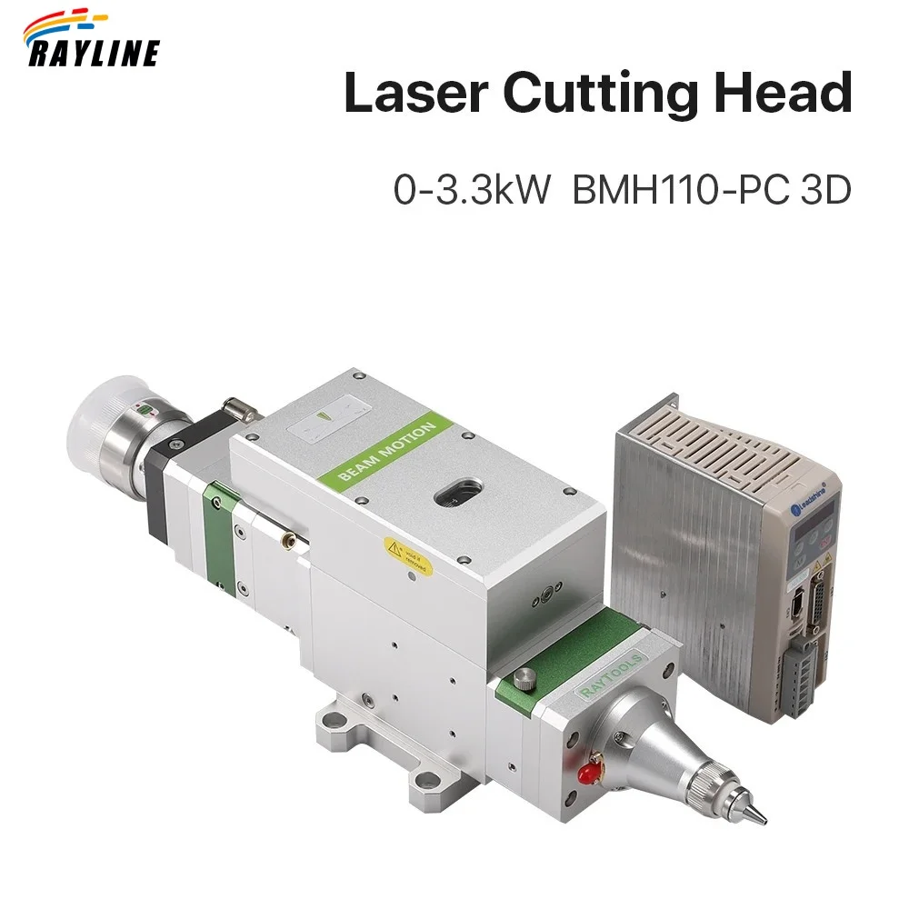 Original Raytools BMH110 Laser 3D Cutting Head 3.3kW FL155/200mm for 3D Fiber Laser Cutting Machine