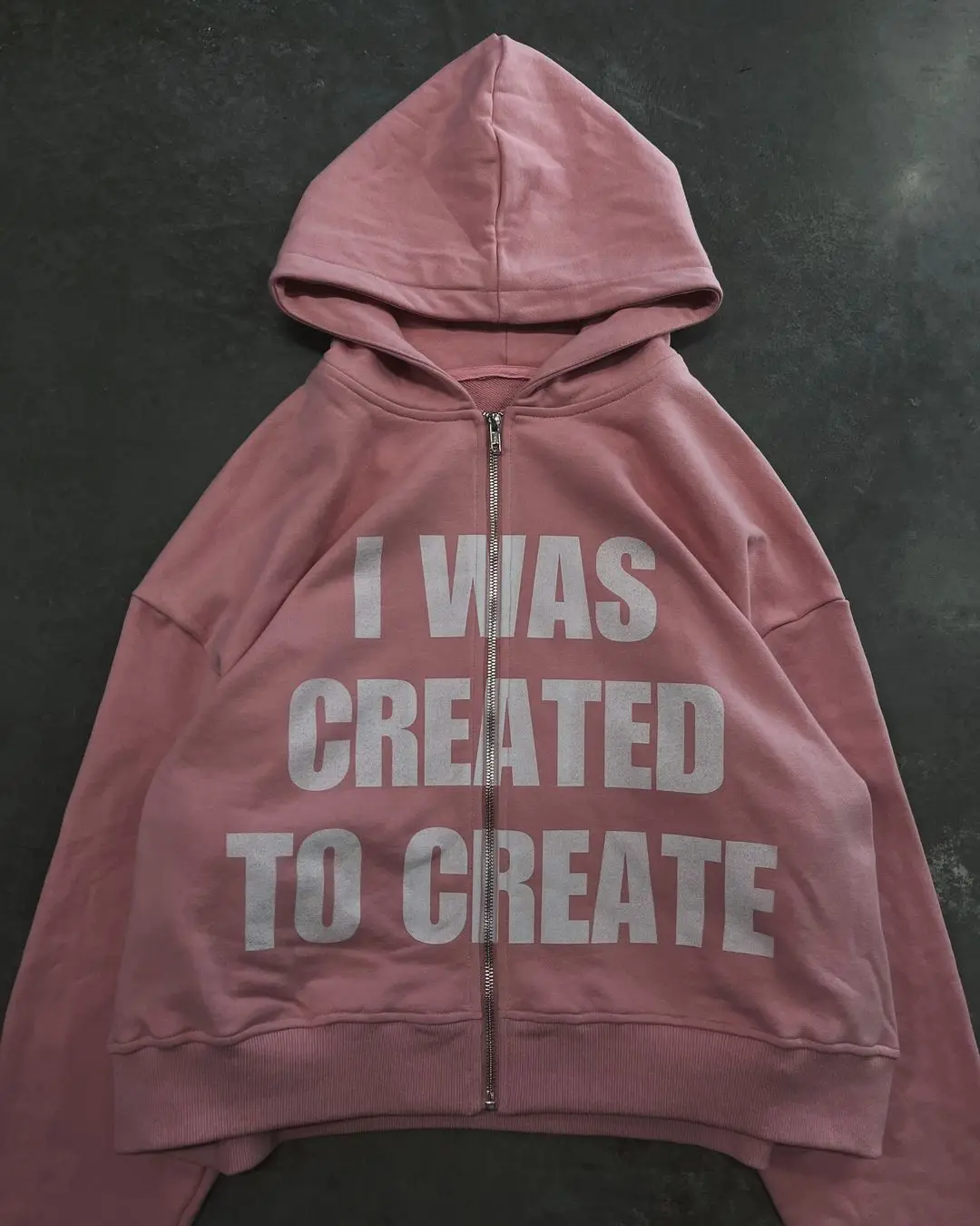 Harajuku PiNk Letter Hoodies Women Streetwear Vintage Oversized Zip Hoodie Y2k Top Sweatshirt Tracksuit Casual Men Clothing