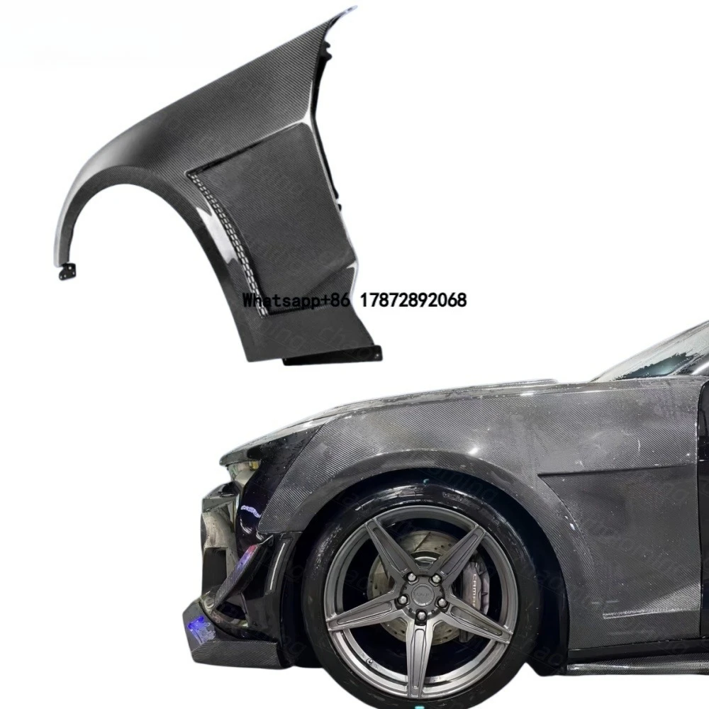 

High Quality Carbon Fiber Fenders for Camaro AC Wide Body, Two Styles Available