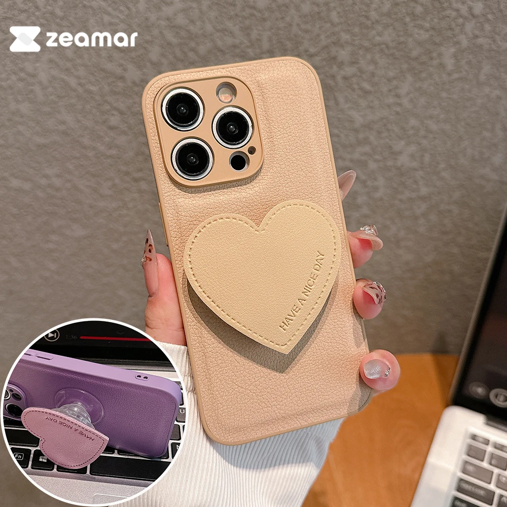 حافظة جلدية لهاتف آيفون 16 15 14 13 12 Mini 11 Pro X XS XR Max 8 7 Plus SE غطاء مضاد للصدمات