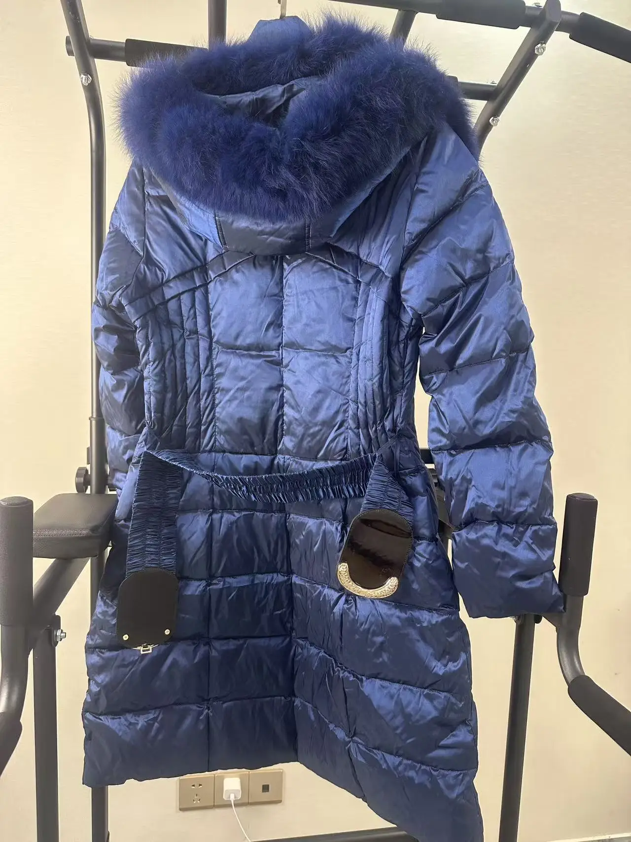 AYUNSUE سترة شتوية ملابس حريمي معاطف دافئة بياقة فرو الثعلب معطف فريد تعزيز عيوب صغيرة غير استرداد غير قابل للتبديل #3