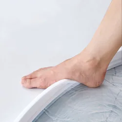Bouchon d'eau de salle de bains 1-3M, bande de retenue en Silicone, barrage de douche, barrière contre les inondations, bloqueur de séparation sec et humide, 1 pièce