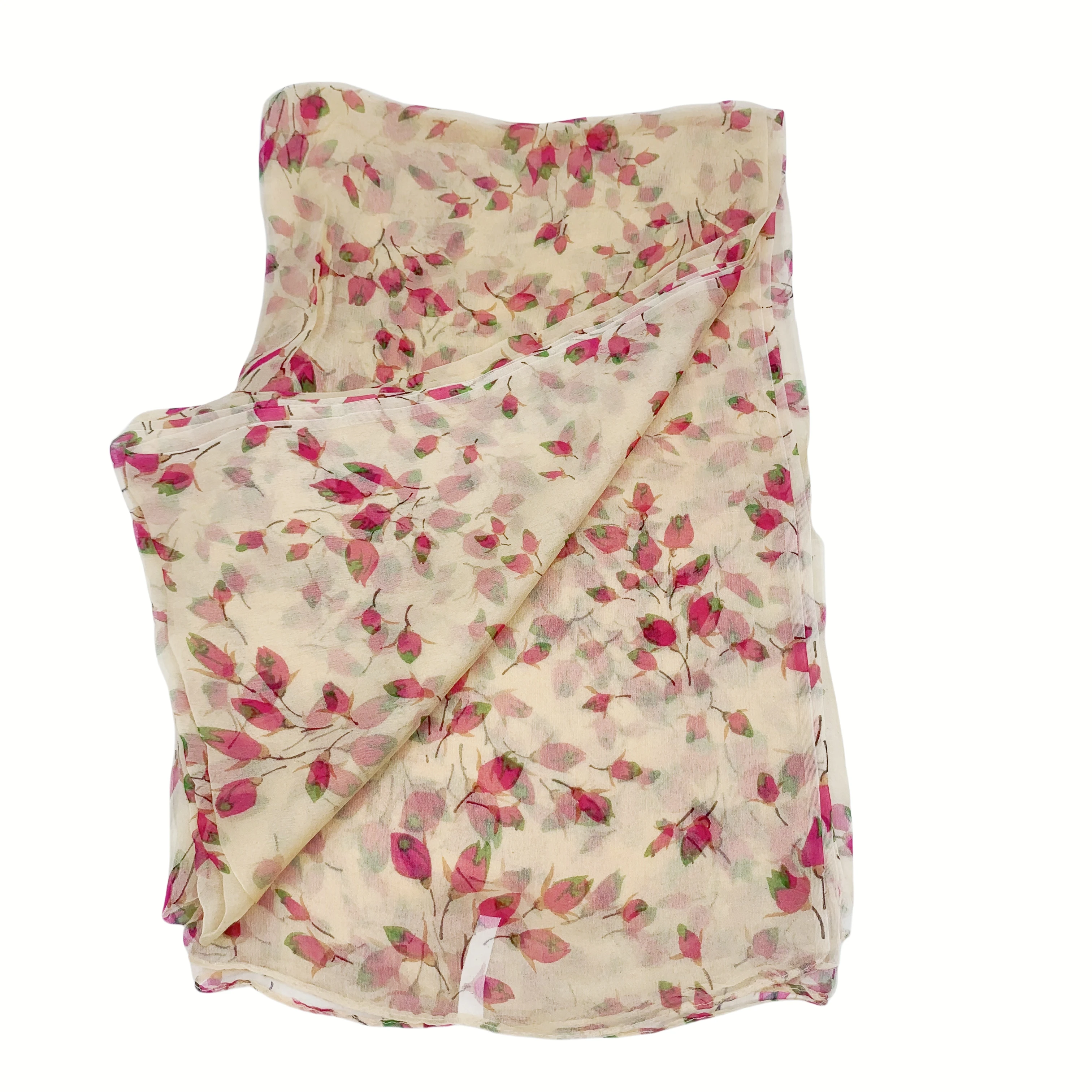 100% pure silk scarf scarves brand new fashion scarves 110Cm*180Cm Neckerchief hijabs long silk scarves flower bud