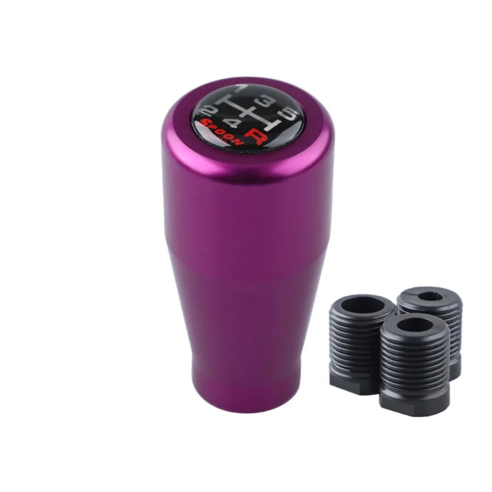 

Classic Style Universal Racing Gear Shifter Knob 5 Speed Aluminum Alloy Manual Gear Shifter Stylish Modern Appearance