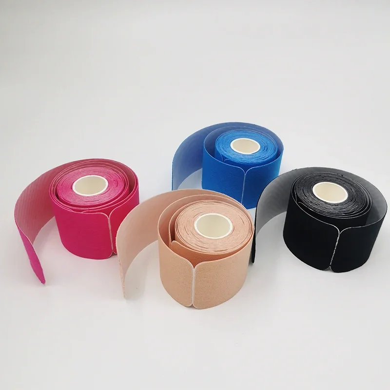 Skin-Friendly Waterproof Strapless Pre-Cut Breast Lift Boob Tape Strips Invisible Push-Up for Underwear Use