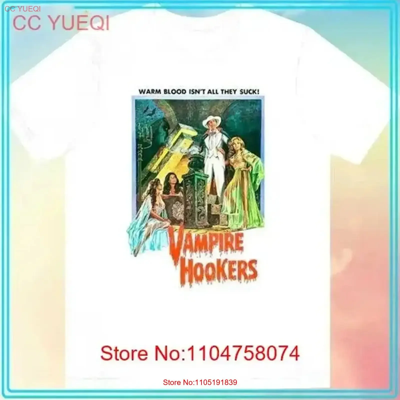 

Винтажная футболка из фильма «Hokers вампира» 1978 года. Идеальная повседневная одежда. Стираная дизайнерская одежда с рисунком. Универсальная винтажная стираная одежда.