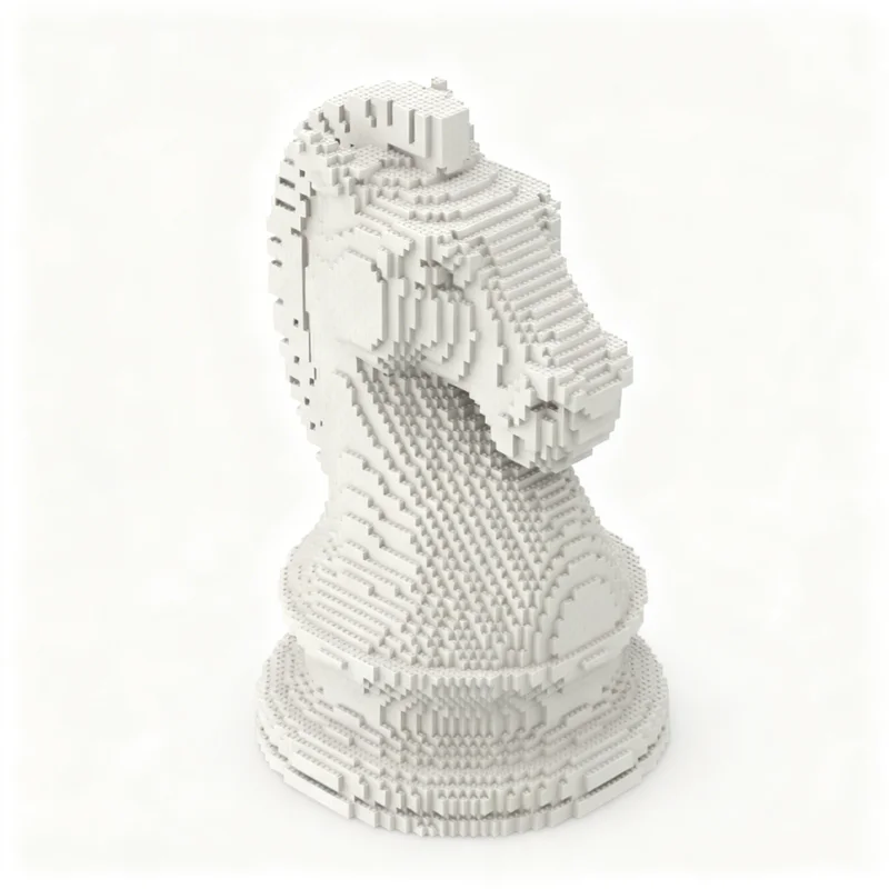 6223pcs MOC Chess Piece - Knig - Art Craft Idea review and price