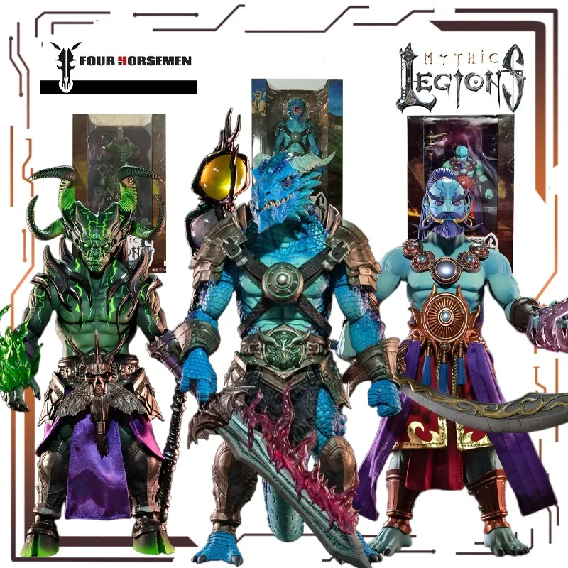 

Spot Goods Four Horsemen Studios Original Mythical Legion Series Arikagor Anime Figure Model Toy Collectible Model Gifts for Boy