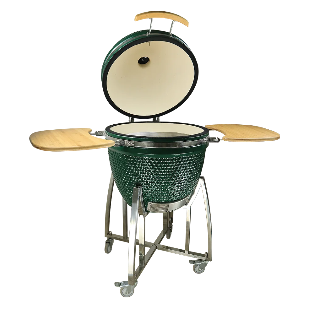 

Auplex Wholesale OEM Guantes Para Parrilla Kamado 23 Inch Lar Ceramic BBQ Grill Outdoor Barbeque Charcoal Ceramic Bbq