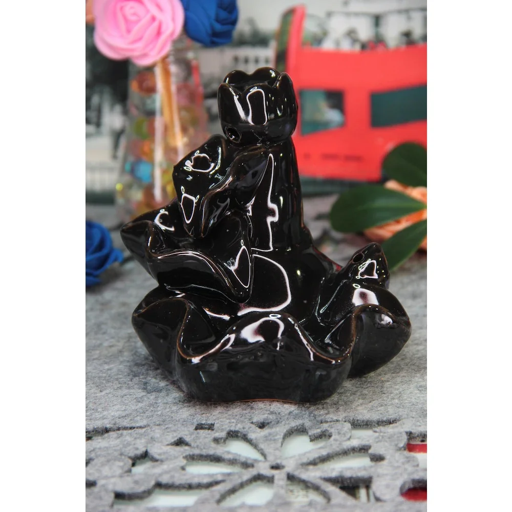 Dekorative Rückfluss Wasserfall Weihrauch Halter + 35 Stück Wasserfall Weihrauch