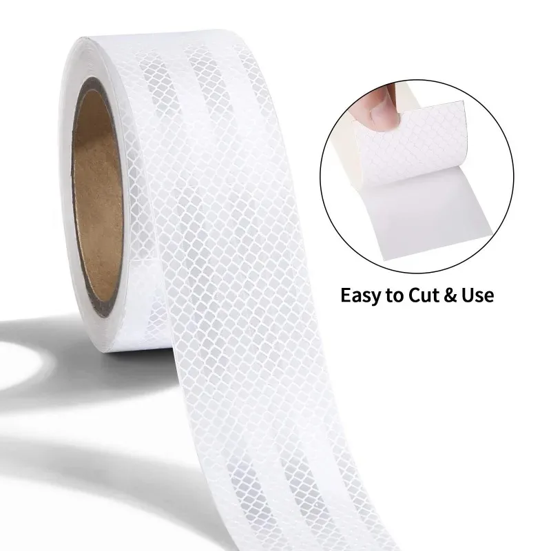 

Самоклеящаяся защитная лента 10 м * 5 см, отражающая лента, водонепроницаемая, уличная для автомобиля, грузовика, мотоцикла, лодки, велосипеда, прицепа, кемпера, баланса