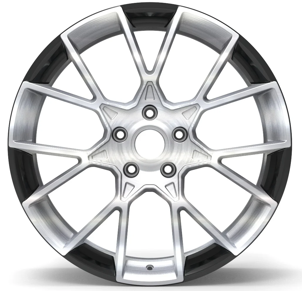 Deep Dish Unique Design Personalized Forged Aluminium Alloy Wheels Matte Black New Bolt Universal Fitmentk Forged Wheels