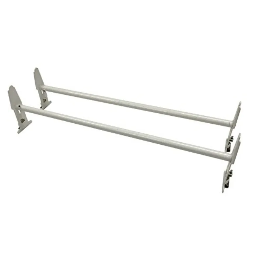 

Gutter Mount Van Rack - 500 lb. Capacity - Heavy Duty Stainless Steel Ladder Rack for Vans with Rain Gutters - No-Drill Install