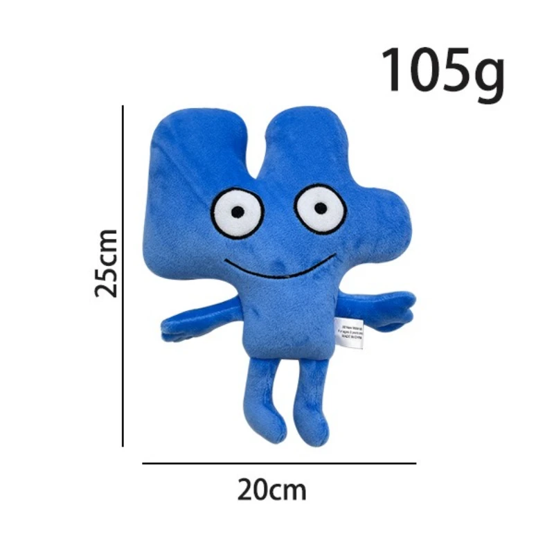 Cojín de felpa de dibujos animados creativo para niños, juego de juguetes de peluche con números adorables, Material respetuoso con la piel para el aprendizaje temprano de la numeración