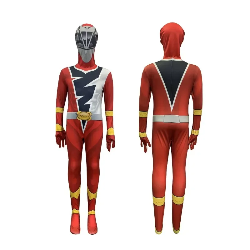 Mono de Anime para niños y adultos, K-Kishiryu Sentai Ryusoulger, disfraz de Cosplay, fiesta de Halloween, juego de rol, ropa para niños y hombres