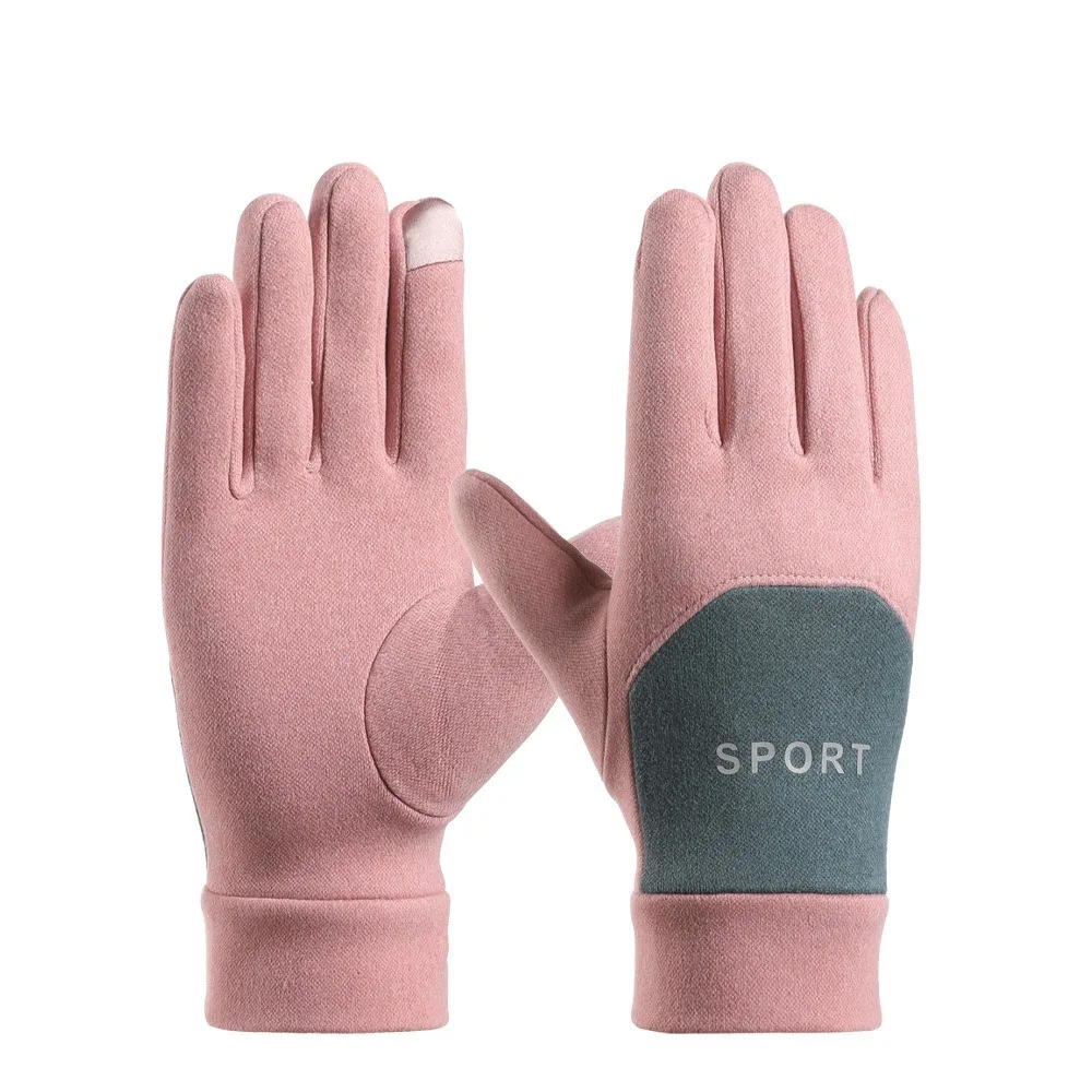 New Touchable Screen Winter Gloves Full Finger Warm Touch Screen Gloves Retro Driving Mittens Cycling Driving