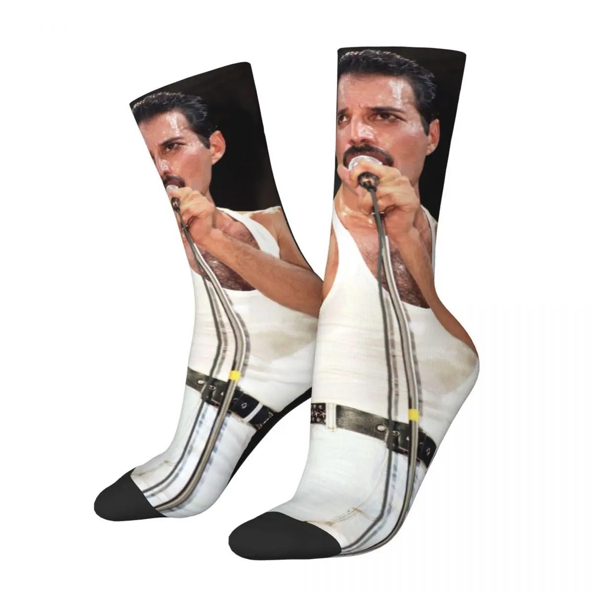 Freddie Mercury Socks Men Women Fashion Socks Harajuku Spring Summer Autumn Winter Socks Gifts