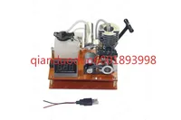 Fuel model of DC generator of DIY miniature mini gasoline engine with for15-stage methanol engine changed to gasoline