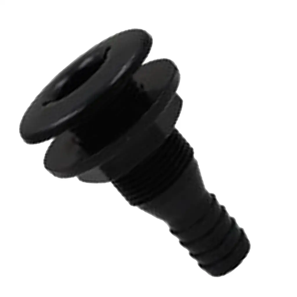 

Durable 5/8 '' Black ABS Boat Thru Hull Fittings Bilge Pump Hose Fitting
