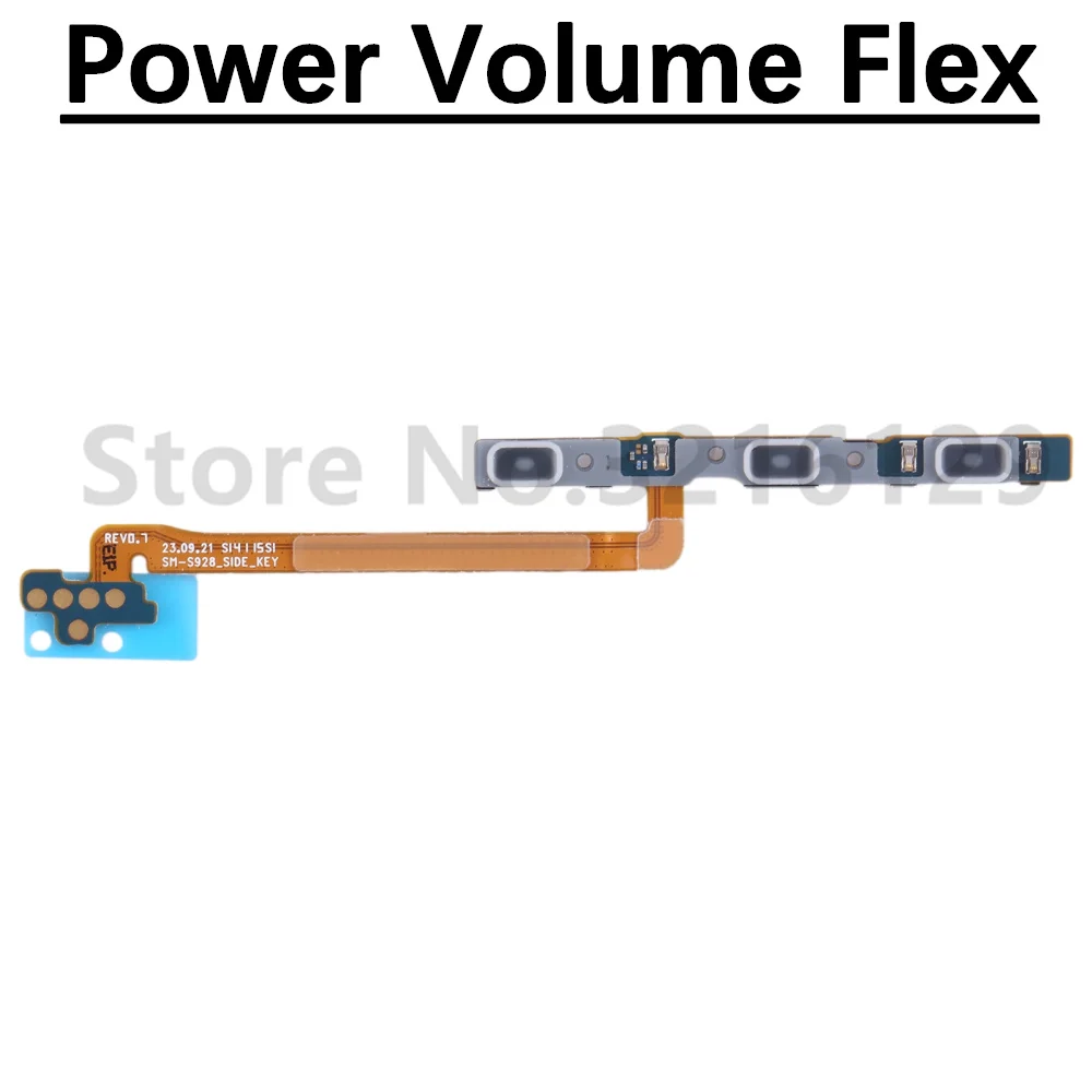 Charging Port Board For Samsung S24 Ultra 5G Loudspeaker Earpiece Speaker Sensor Power Volume Signal LCD Motherboard Flex Cable