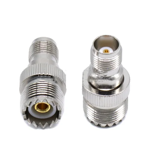 1pcs TNC female jack to UHF SO239 female jack RF Coaxial Adapter Connectors high quality