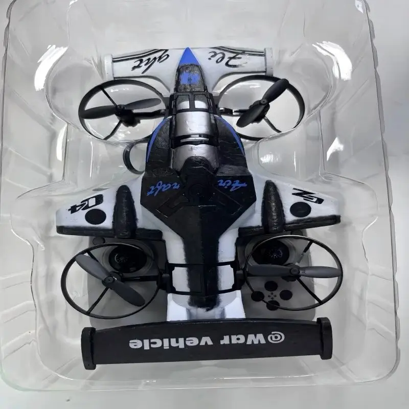 

CZ04 2-in-1 Land Air RC Toy, Quadcopter & Drift Car 2-in-1 Remote Control Aircraft with 360° Full Rotation, Headless Mode, One K