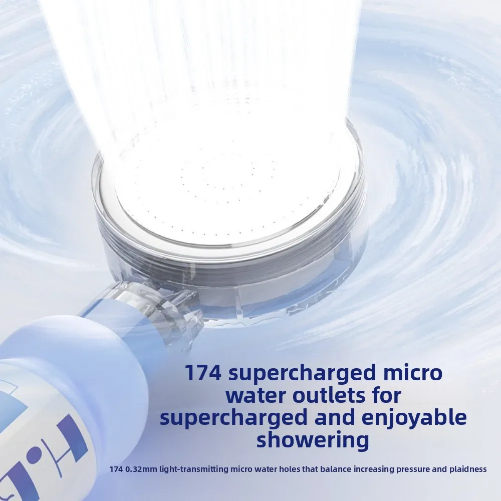 

Rose Shower Head Water Filter Dechlorination Mixed with Vitamin C Perfume Water Filter Anti-scaling Filter Impurities