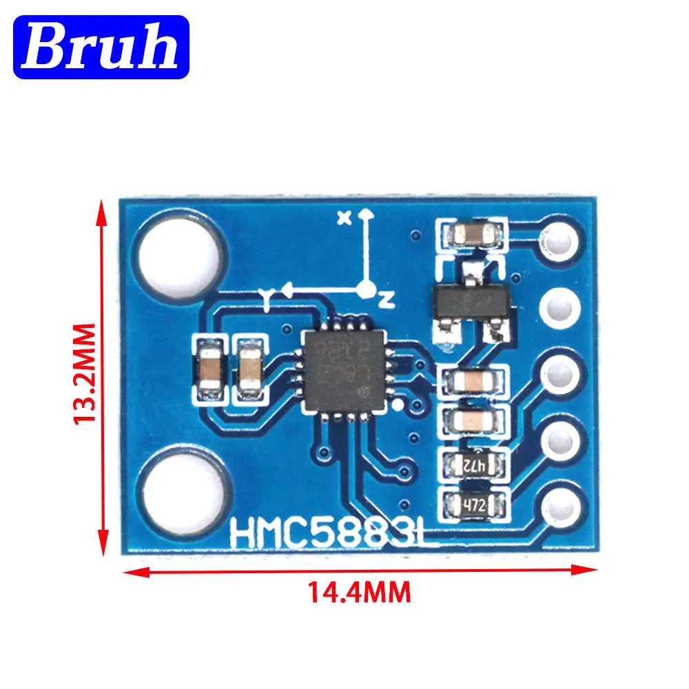 GY-273 3V-5V Original L883 HMC5883L Triple Axis Compass Magnetometer Sensor Module For Arduino Hot Worldwide