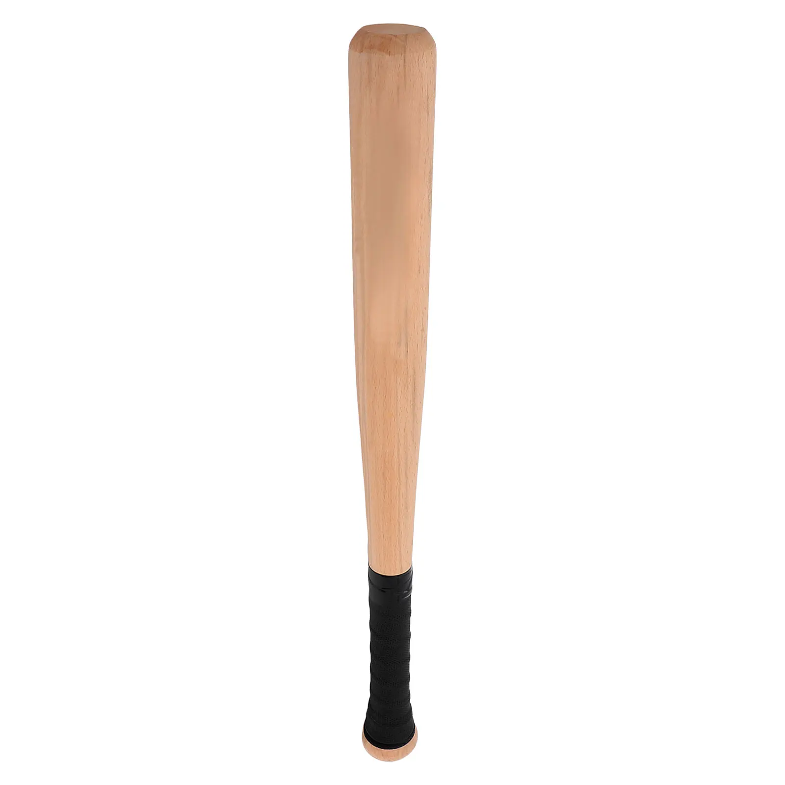

Solid Wood Baseball Bat 54cm Portable Handheld Strap Bats Stick for Student Training Durable Long Life Wooden Bat