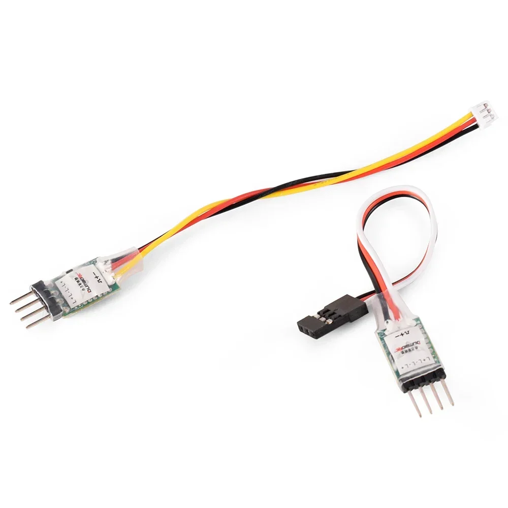 DUMBORC 3CH LED Lamp Light Controller Switch Panel System Turn On/Off ZH1.5/JR Plug for RC Mini Car Vehicle Fixed-wing Aircraft