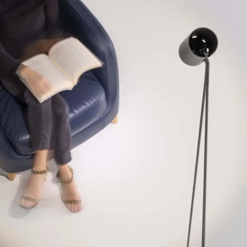 مصباح أرضي طويل إبداعي وبسيط وحديث مصمم من الشمال #3