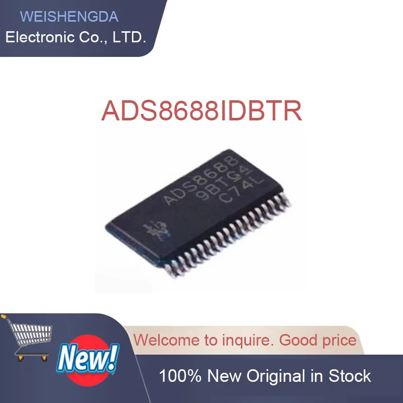 ADS8688 ADS8688I ADS8688ID ADS8688IDBTR TSSOP38 Chip IC New Original