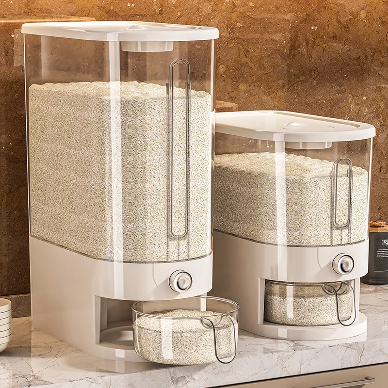

Rice bucket household insect-proof moisture-proof sealed food grade rice box surface bucket rice surface storage