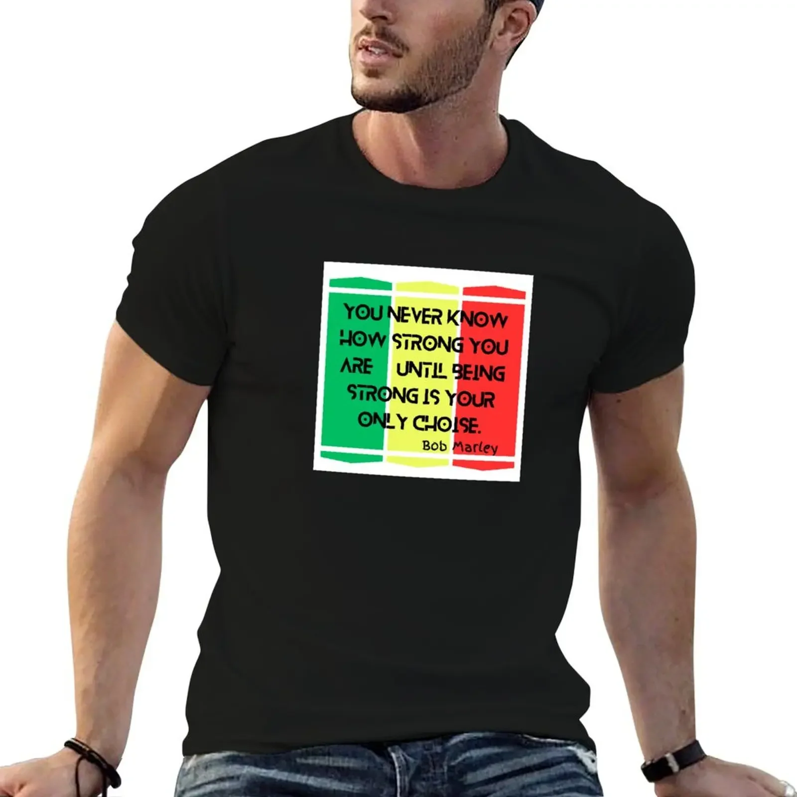 

An inspirational quote by Bob Marley T-Shirt designer shirts man t shirt sports fans mens funny t shirts