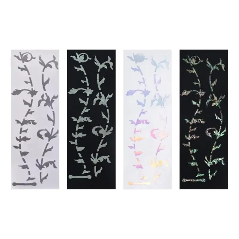 Premium Guitar Fingerboard Decoration Tree Life Pattern Tear Resistant For Stage Performances Enhancement
