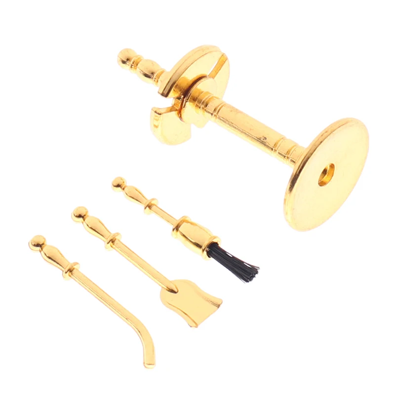 1/12 Miniatur-Reinigungswerkzeuge Display Halter Set Lebensszenen Dekor Zubehör