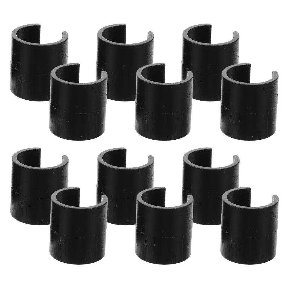 Universal Flag Clips 20 Pack Sturdy Windproof Pole Attachments for Soccer Training Garden Outdoor Decor