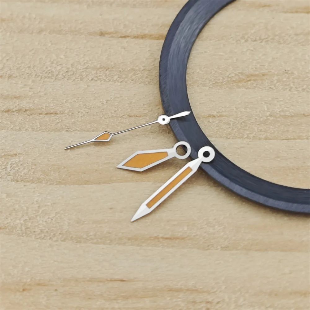 Ponteiro Relógio de Mergulho Luminous, Solid Center Shaft, C Factory, Water Ghost, Amarelo, Suíça, 2824, 2836