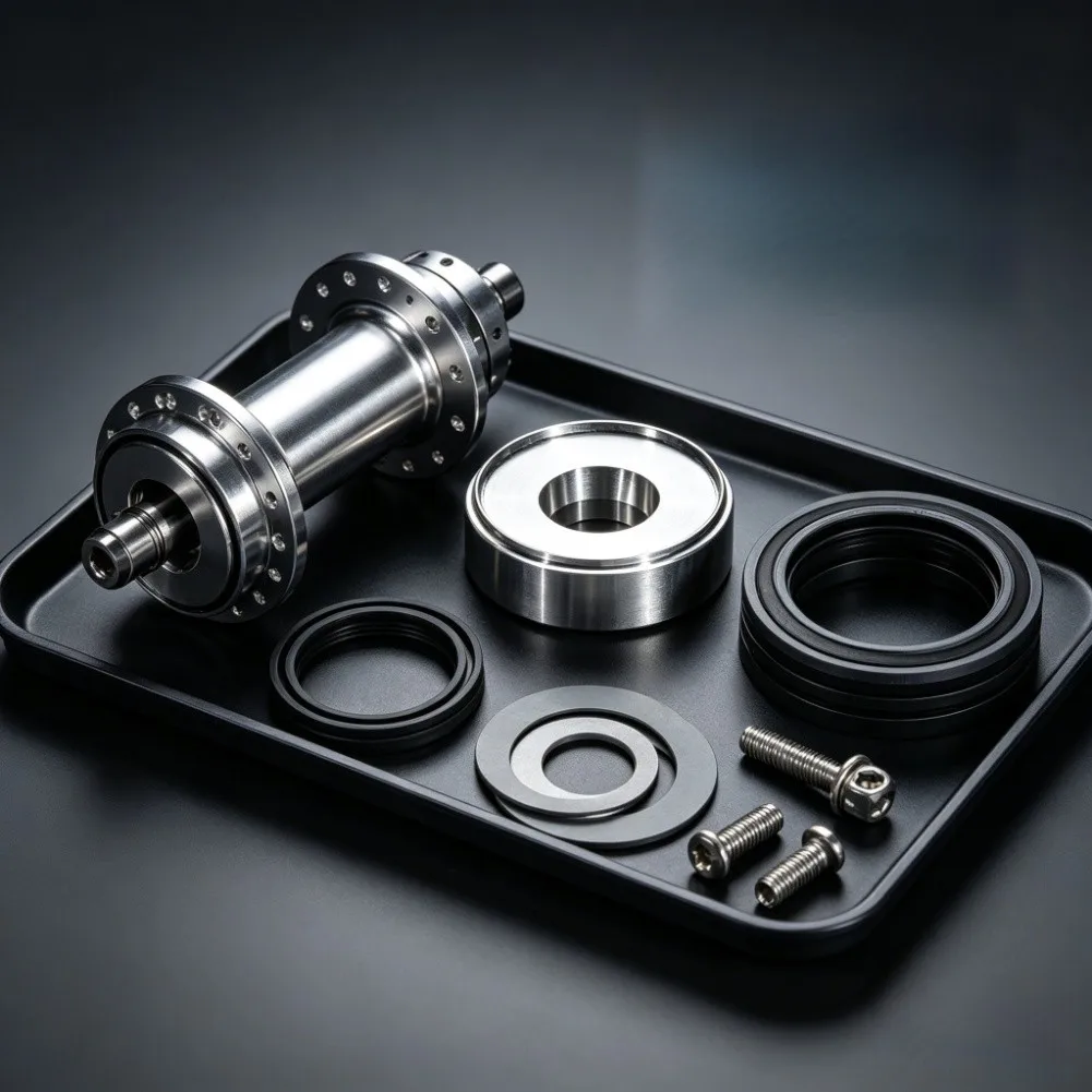 Sealing Ring Installer Bicycle Seal Installer Precision Installation Capability For Drive Side Interfaces Silver