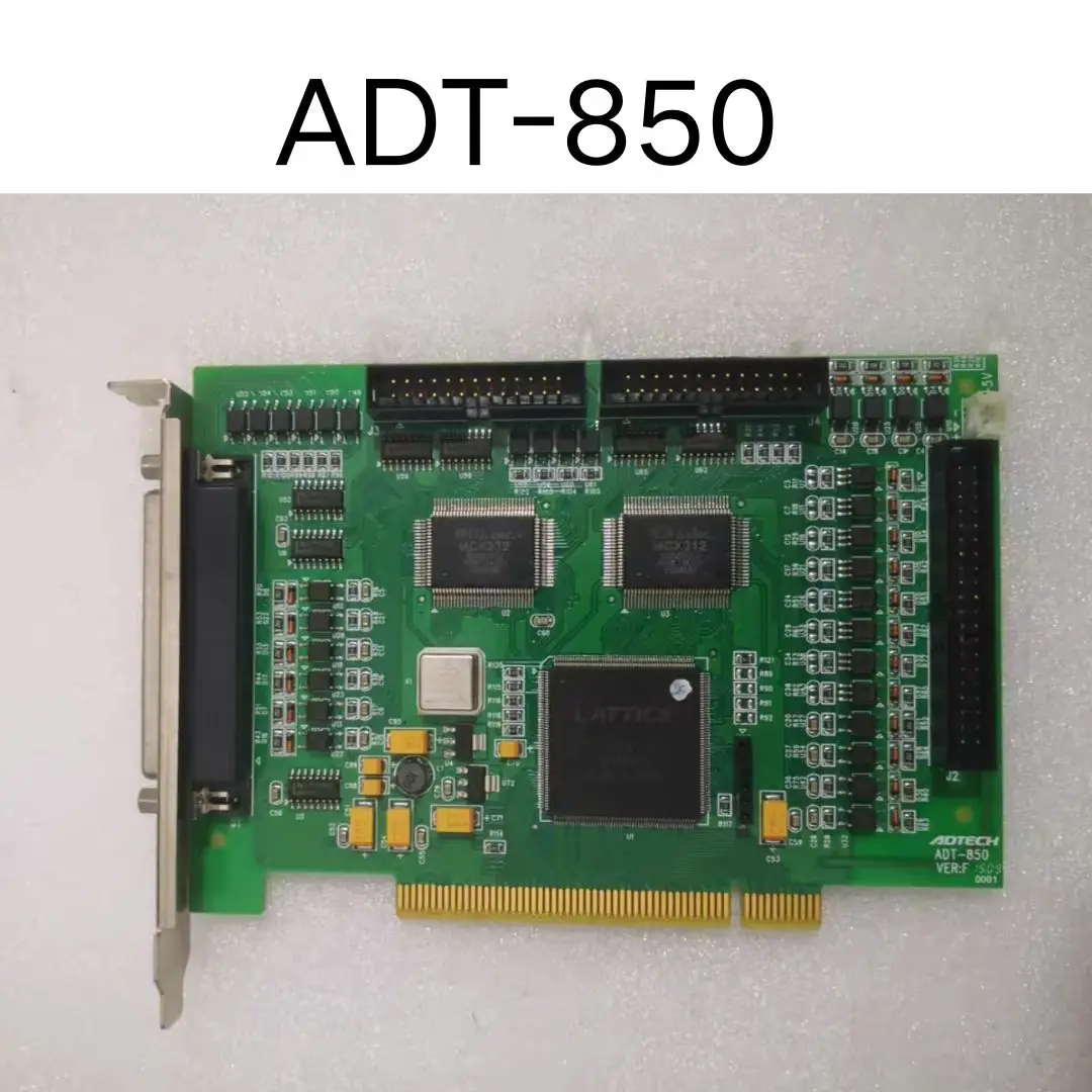 ADT-850 VER:F 4-axis servo control card Tested OK and shipped quickly