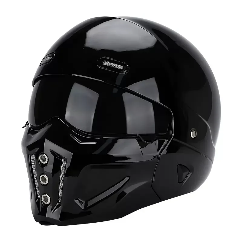 خوذة دراجة نارية جديدة لعام 2026 بتصميم عقرب عتيق، خوذة نصفية متعددة الأغراض بتصميم فريد معتمدة من DOT