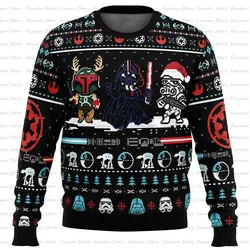 Merry Xmas Movie Ugly Christmas Sweater Cartoon Anime Women Men Pullover Tops 2025 New Fashion Couple Hoodie Sweatshirt