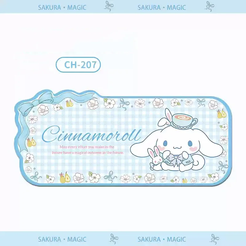 Sanrio Muismat Kuromi Oversized Gamer Toetsenbord Muismat Computer Accessoires Cartoon Kantoor Muismatten Desktop Protectors Mat